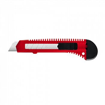 Нож со сдвижным фиксатором, сегмент. лезвия 18мм, MIRAX