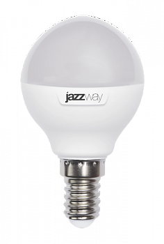 Шар Е14 9W 3000K PLED-SP светод.лампа Jazzway