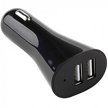 Адаптер авто USBх2 SmartBuy 7000 Nova 3A Черный