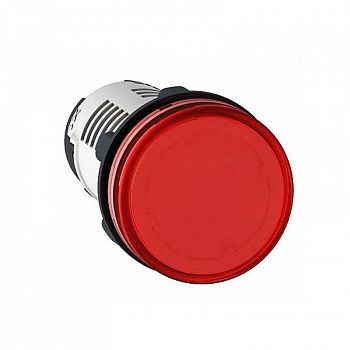 Лампа сигнальная светодтидная красная 220V 50Hz