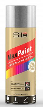 Краска аэрозоль 520мл, серая Sila HOME Max Paint RAL7040
