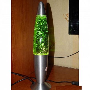 Ночник ЛАВА "Зеленая ракета" (19см, бат.3хLR44)