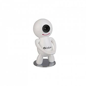Веб-камера Intro WU403E Happy Robot white USB
