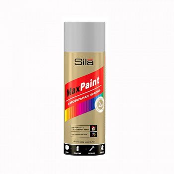 Краска аэрозоль 520мл, светло-серый Sila HOME Max Paint RAL7035