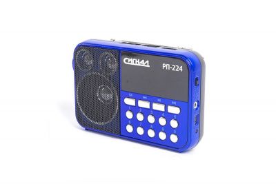 Радио РП-224 (5В,FM/AM/USB/microSD), BL-5C/3*R6 СИГНАЛ