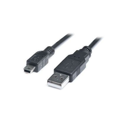 Кабель USB AM - miniB 1.8м, Rexant, черный